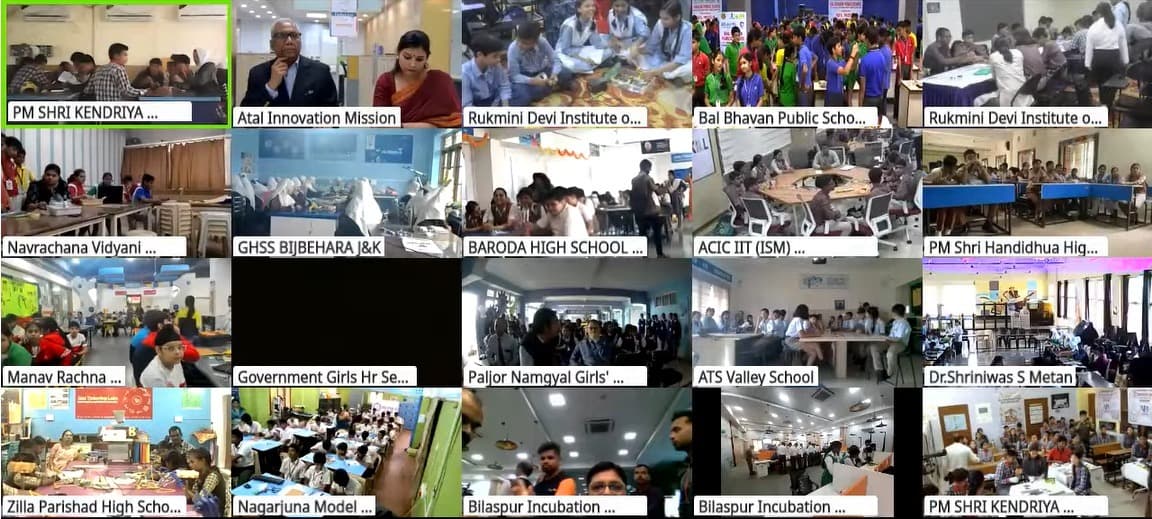 10 हजार से अधिक छात्रों ने मनाया मेगा टिंकरिंग दिवस..